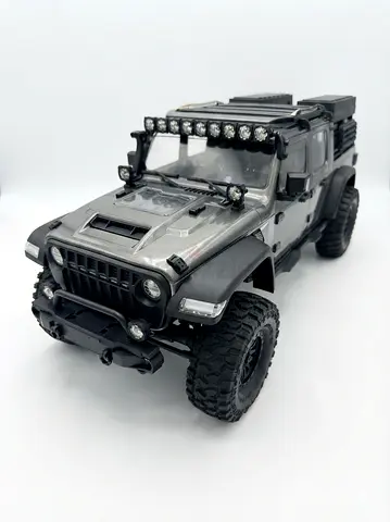 1/7 scale Radio Controlled Off-Road RC Crawler Truck with Working Lights