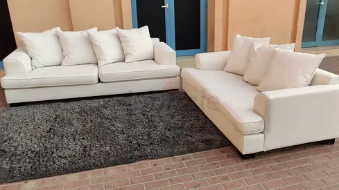Comfortable The One Kingston Sectional 3+2 Sofa Beige