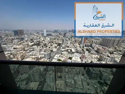 كورنيش عجمان | غرفتين ماستر | غرفة خادمة | إطلالة بحرية | 45 ألف