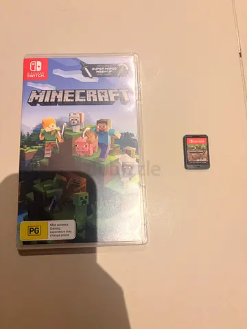 Minecraft game for Nintendo Switch one with Case