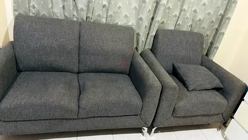 2 seater+ 1 seater sofa