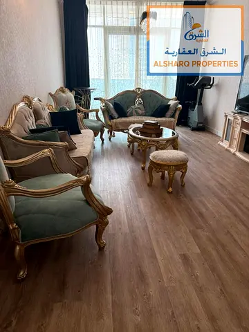 شقة غرفتين وصالة للإيجار السنوي في أبراج الواحة – عجمان