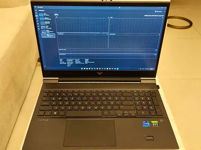 HPVictus16 i7 12thGen 500GB 16GB 3050Ti 4GB
