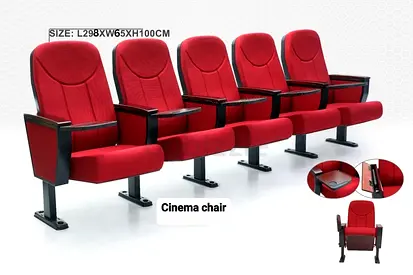 Cinema chair 5seater brand new