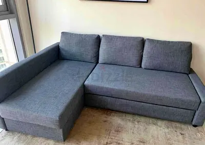 Frighten IKEA Sofa Bed Under Storage