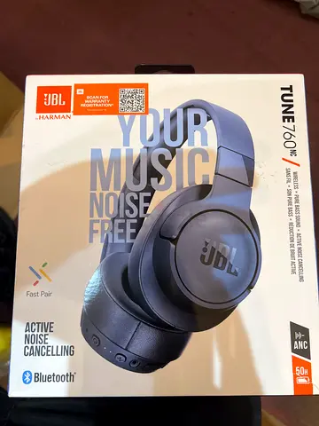 My JBL Tune 760NC Wireless Over-Ear Headphones (Bluetooth, ANC) - Boxed