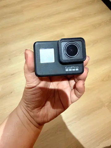 GoPro 7 action camera (used) - compact and portable