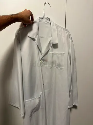White Unisex Medical Lab Coat