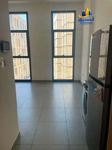 Half Furnished Studio In Lahwish community GyM Pool Parking Free only In 34k
