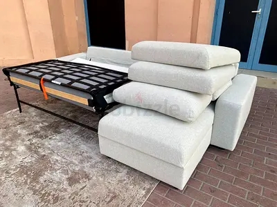 Ikea vimle L shape sofa bed Beige