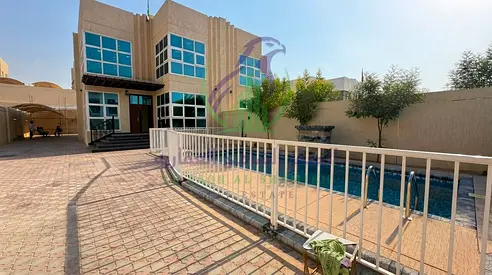 فيلا مع مسبح للإيجار السنوي في البراشي | 5 غرف ماستر | الدفع حتى 12 دفعة