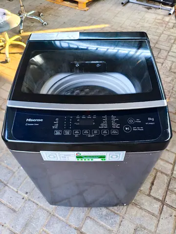 Hisense 8 kg super slinet fully automatic washing machine for sale