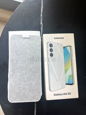 Samsung Galaxy A16 5G with box and flip cover - used