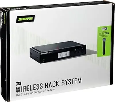 Shure BLX24R/B58 Rack Mount Wireless Microphone System