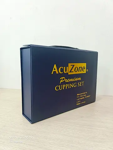 AcuZone Premium Cupping Set - Complete Kit in Box