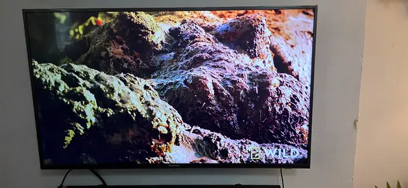 Panasonic 50-inch LED Smart TV in good working condition.