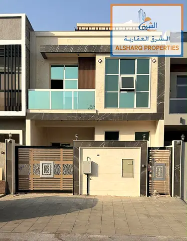 For rent in Al Zahia, Ajman First-time occupancy (brand new); ready to move in Front setback area for parking Private courtyard Comprises two floors p