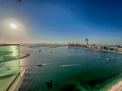 إطلالات كاملة على البحر والنخيل | شقة من 3 غرف نوم | مفروشة | بيتش فيستا 2
