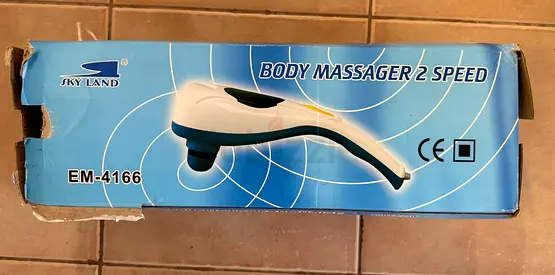 Handheld Electric Body Massager - 2 Speed (EM-4166)