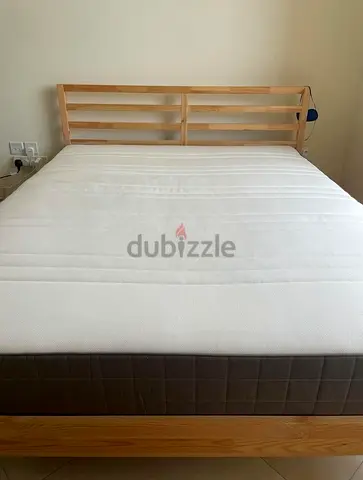 IKEA Bed frame with IKEA Mattress premium quality