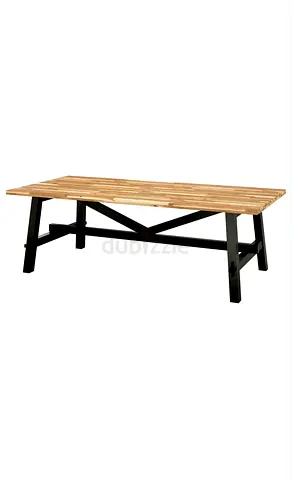 Dining table with set of chairs