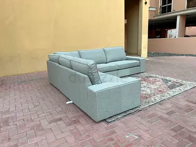 Great Condition IKEÀ/KIVIK Corner Sofa light gray
