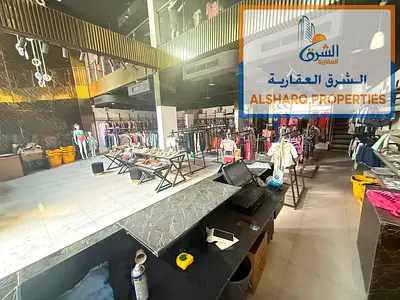 A prime investment opportunity for annual rent – ​​a spacious retail space in Al Rashidiya 1, Ajman