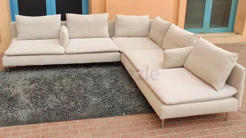 As good as like new Ikea Sodhremn Corner Sofa Beige