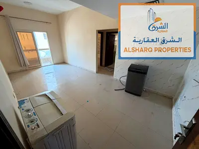 شقة غرفة وصالة للإيجار في الراشدية 2 عجمان | بلكونة | تكييف مركزي | صيانة على المالك