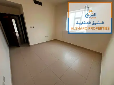 1BR apartment in Al Jurf 2, near Delta Center & Al Aqsa School. Balcony, great view, master bedroom, 2 bathrooms, central AC, owner maintenance.