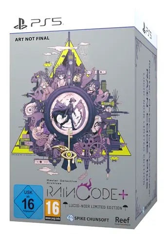 Raincode+ Lucid-Noir Limited Edition PS5 (sealed box art)