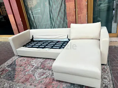 Selling in excellent Condition IKEÀ ___ Vimle Sofa Bed with Storage beige