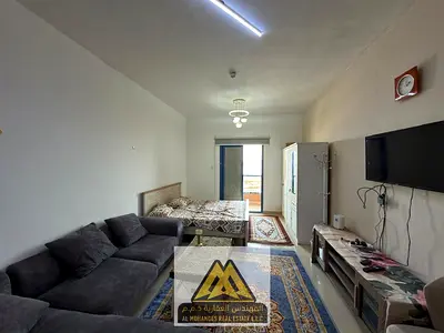 Fully furnished luxury studio | Al Nuaimiya 1 | Central air conditioning | Balcony | Parking | High