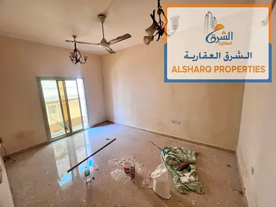 غرفتين وصالة-موقع مميز- صالة منفصلة- موقع مميز-تكييف اسبليت- سهل المخرج من دبي والشارقة