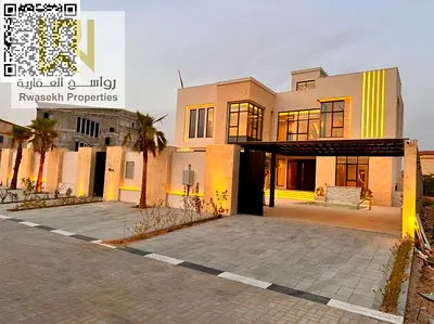 Luxury Villa for Sale in Al Yasmeen, Ajman | 6 Master Bedrooms | Private Pool | 8,200 Sq.Ft Plot | High-End Super Deluxe Finishing | Prime Location