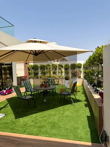 Luxury Fully Furnished 5BR Independent Villa | 2 Living Areas + Private Majlis | Maid’s Room | Fully Upgraded | Shumos Community | Freehold for Arabs