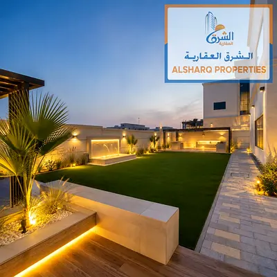 Luxury Villa for Sale in Al Hoshi, Sharjah | 10,000 Sq. Ft. Plot | 5 Master Bedrooms | Elevator | Garden