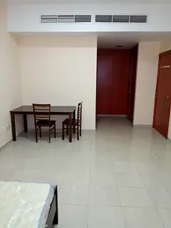 Single room with attached bathroom