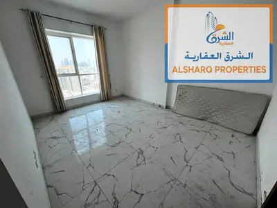 شقة غرفتين وصالة للإيجار السنوي | إطلالة بحرية | أبراج الواحة – الراشدية، عجمان