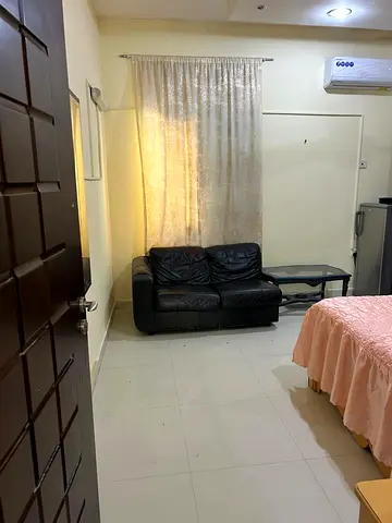 Furnished family room attached bath n kitchen