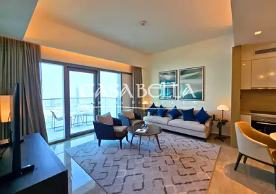 Elevated Creekside Living | Furnished 1BR at Address Harbour Point