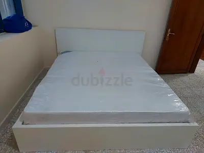 Ikea Queen Bed with mattress Perfect condition