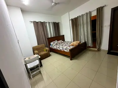 EXECUTIVE MASTER BEDROOM WITH ATTACHED BATHROOM AND BALCONY FOR COUPLES