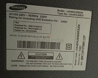 Samsung 48 Inch UHD Smart LED TV UA48HU8500R