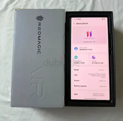 Redmagic 10 air 512 gb