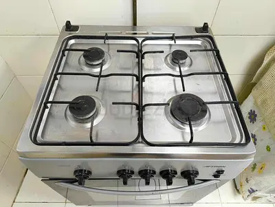 Used 4-Burner Freestanding Gas Stove with Oven - Good Working Condition