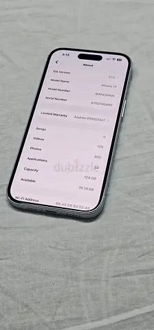 Iphone 15 128GB