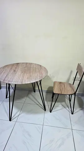 Table and chair for sale
