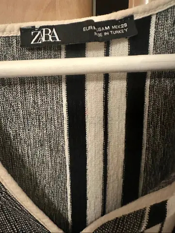 Zara striped knit top, size M (EUR M / US M) - gently used