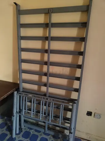 Steal frame bed for sale